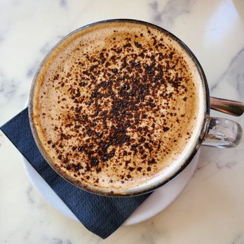 Blue Daisy - Turkish coffee, oat milk - Creperies Near Me - Santa Monica, California
