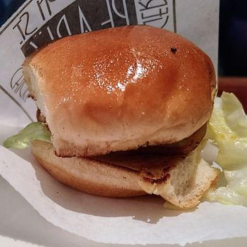 Pearls Oyster Bar - Happy Hour: Bourbon Street burger slider, $4, nothing to it, skip it. - Bars Near Me - Oklahoma City, Oklahoma