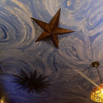 Laredo - a star on the ceiling of a restaurant - Mexican Near Me - Washington, DC, District of Columbia