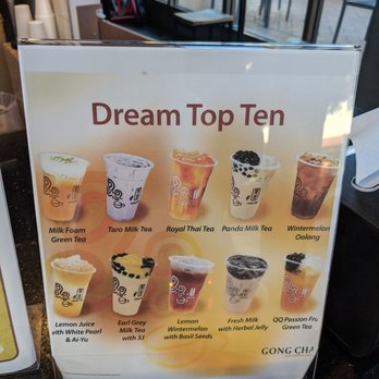 Gong cha - Top 10 drinks - Bubble Tea Near Me - Santa Clara, California Gong cha - Top 10 drinks - Bubble Tea Near Me - Santa Clara, California