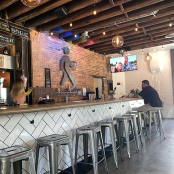 Walking Distance Brewing - a man sitting at the bar - Breweries Near Me - Marysville, Ohio Walking Distance Brewing - a man sitting at the bar - Breweries Near Me - Marysville, Ohio