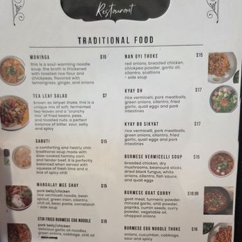 Rice Zilla - Menu - Burmese Near Me - Charlotte, North Carolina