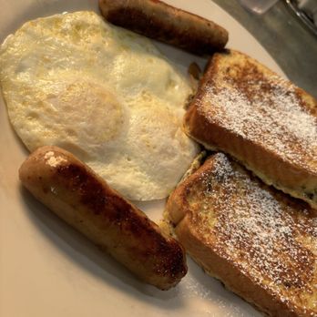 Stacks Pancake House - French toast combo - New American Near Me - Denton, Texas Stacks Pancake House - French toast combo - New American Near Me - Denton, Texas