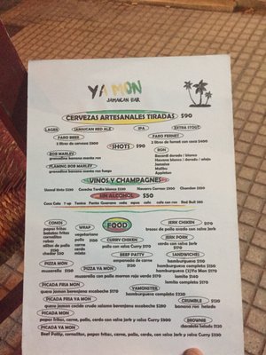 Menu photo 1 Ya Mon Buenos Aires, C