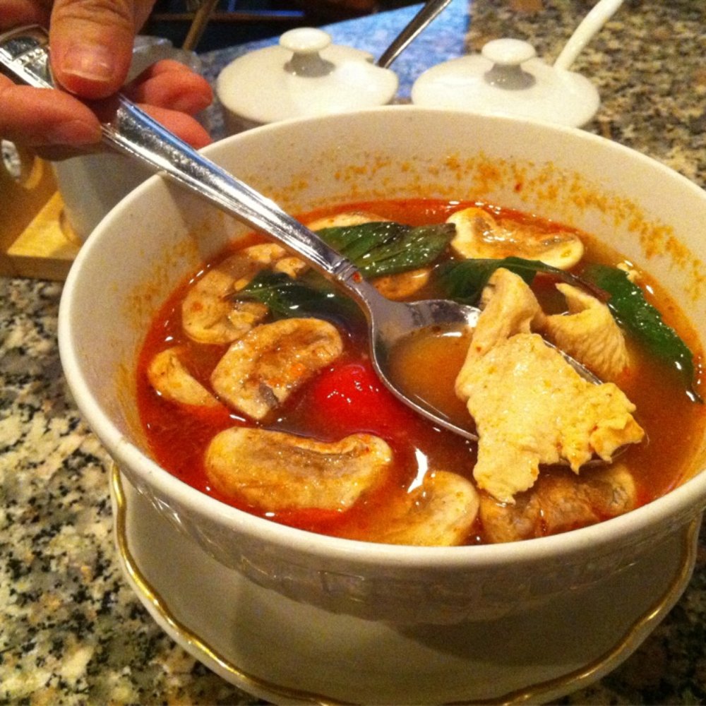 Thai Jasmine - Chicken Tum Yum soup - Thai Near Me - Chelmsford, Massachusetts