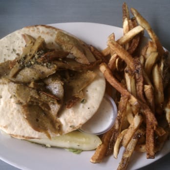 Comet Cafe - Vegan Gyro - Wonderful! - Breakfast & Brunch Near Me - Milwaukee, Wisconsin
