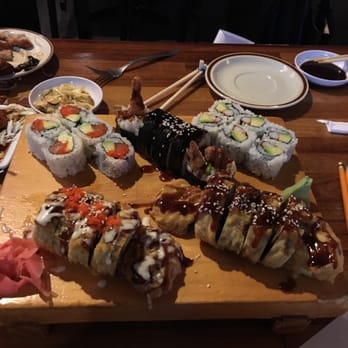 Sushin - Back for more wonderful raw fish.. And a bunch of cooked rolls for the prego wife.. - Sushi Bars Near Me - Murfreesboro, Tennessee