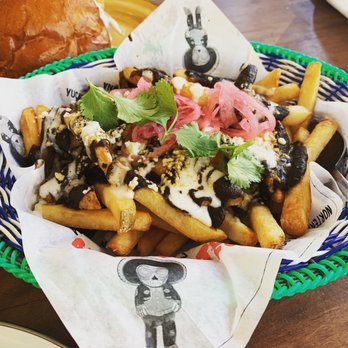 Burgerteca - Full size Mole Fries - Burgers Near Me - San Antonio, Texas