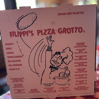Filippi's Pizza Grotto - Temecula - The box with the goodness inside - Pizza Near Me - Temecula, California Filippi's Pizza Grotto - Temecula - The box with the goodness inside - Pizza Near Me - Temecula, California