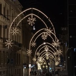 Restaurant Union - Christmas lights near the restaurant!