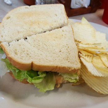 Meme's Pantry - BLT on sourdough with chips.  Bacon was delicious! - Delis Near Me - Bowling Green, Missouri