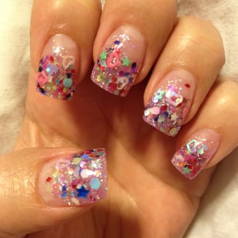 Salina's Nails - These nails remind me of bubblegum colors. - Nail Salons Near Me - Morgan Hill, California Salina's Nails - These nails remind me of bubblegum colors. - Nail Salons Near Me - Morgan Hill, California