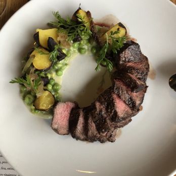 Trust - Australian wagyu, creamed peas. and potatoes. - New American Near Me - San Diego, California