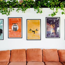 Couch seating for wine tasting at Field Recordings.
