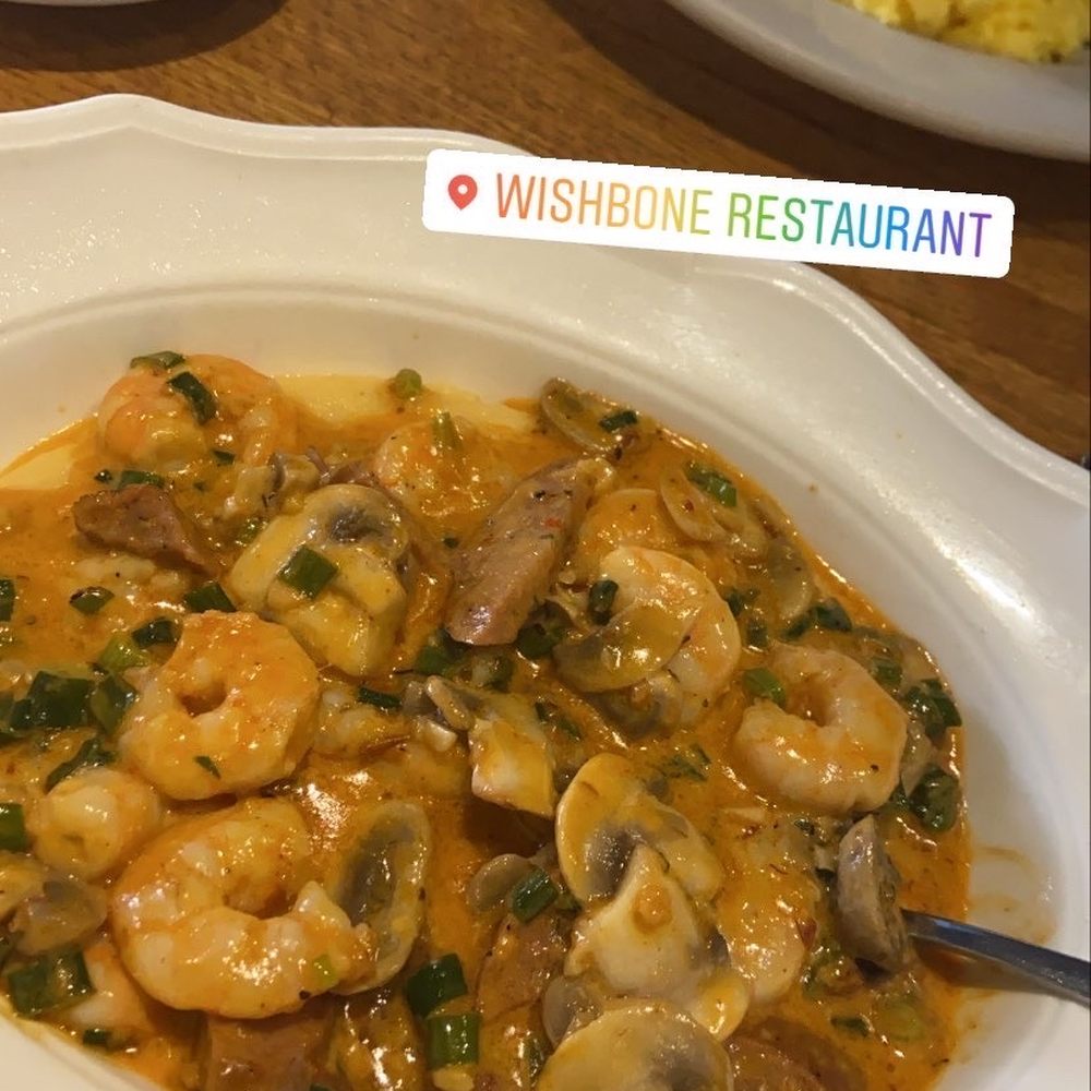 Wishbone - Cajun Shrimp & Grits - Breakfast & Brunch Near Me - Chicago, Illinois