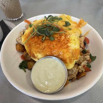 Garden Table - Veggie burrito in a bowl with added chicken - Breakfast & Brunch Near Me - Carmel, Indiana Garden Table - Veggie burrito in a bowl with added chicken - Breakfast & Brunch Near Me - Carmel, Indiana