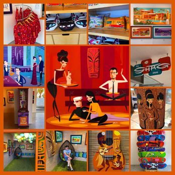 The Shag Store - Montage of images from SHAG The Store - Art Galleries Near Me - Palm Springs, California The Shag Store - Montage of images from SHAG The Store - Art Galleries Near Me - Palm Springs, California