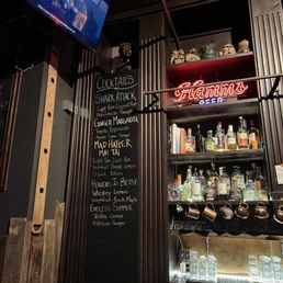 Drink menu Drink menu