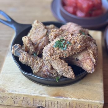 Yardbird Table & Bar - Lewellyn 's Fine Fried Chicken $33  Watermelon $6 - Southern Near Me - Miami Beach, Florida