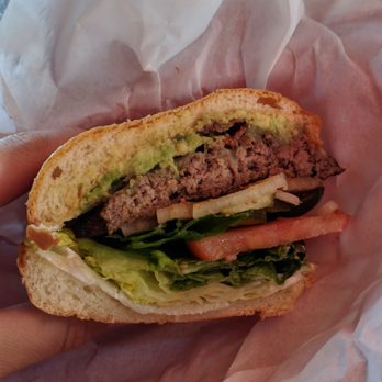 Cool Cat Cafe - Guacamole and bacon burger. - Burgers Near Me - Kihei, Hawaii
