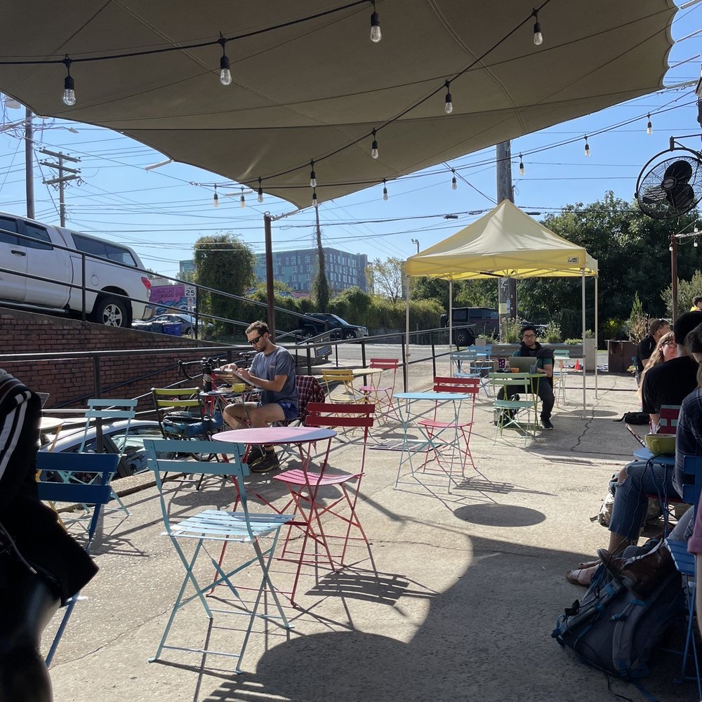 Cocoa Cinnamon - Outside seating area - Coffee & Tea Near Me - Durham, North Carolina