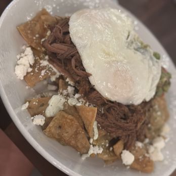 Haywire - Barbacoa Chilaquiles - New American Near Me - San Antonio, Texas