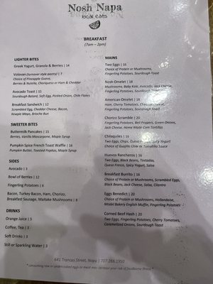 Menu photo 2 Nosh Napa Napa, CA Menu photo 2 Nosh Napa Napa, CA