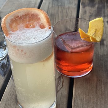 Il Brutto - grapefruit spritz & Negroni - Italian Near Me - Austin, Texas