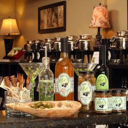 The Olive Shoppe - Visit The Olive Shoppe @ The Cotton Exchange and see our selective variety of hand-stuffed olives and olive spreads