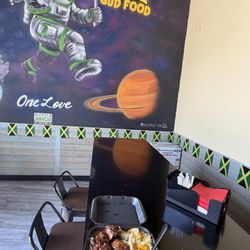Gud Food Kitchen - Brown Stew Chicken Rice & Peas Steamed Cabbage Melody