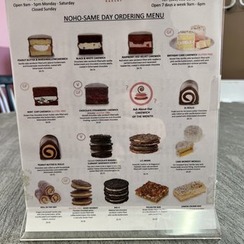 Cake Monkey Bakery - Noho same day menu - Bakeries Near Me - North Hollywood, California