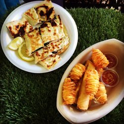 Milton Markets - Gozleme is always a good choice. Also District 1's potato prawns and seafood spring rolls are to die for