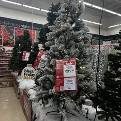 Michaels - Christmas trees