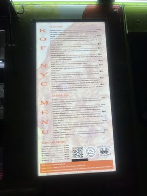 King Of Falafel & Shawarma Cart by null