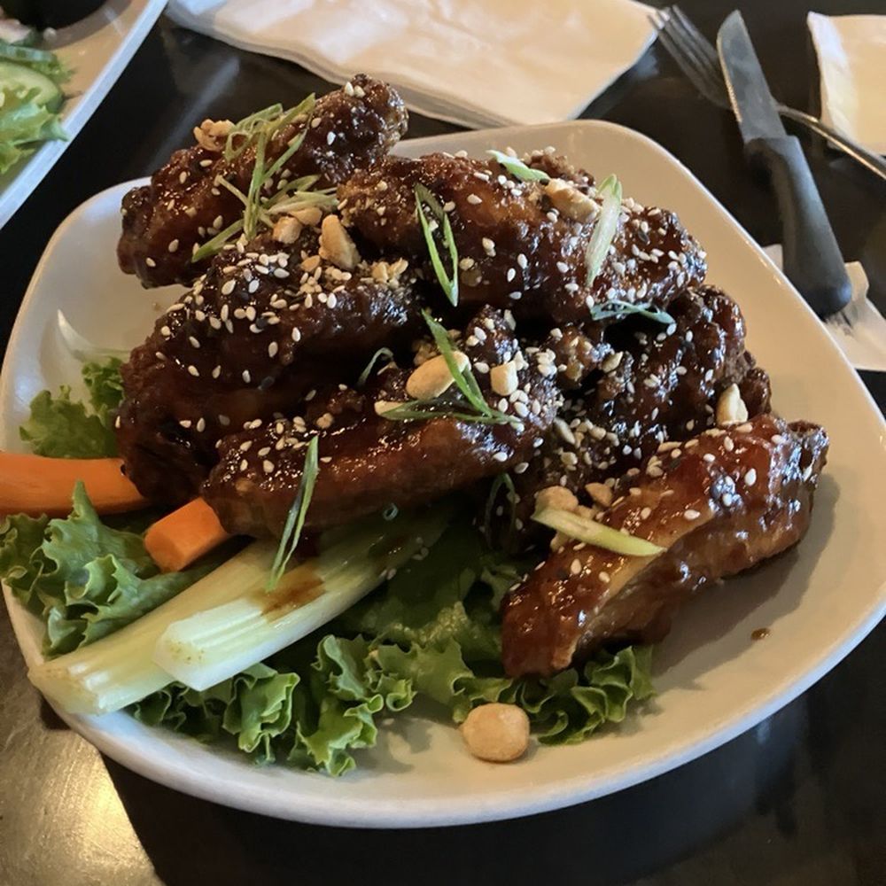 Barrel Mountain Brewing - Kung Pao wings. Yummy. - New American Near Me - Battle Ground, Washington
