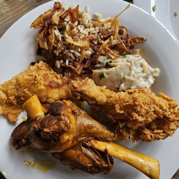Dimassi's Mediterranean Buffet - Fried chicken was the best but the lamb shank was too salty. - Mediterranean Near Me - Cerritos, California Dimassi's Mediterranean Buffet - Fried chicken was the best but the lamb shank was too salty. - Mediterranean Near Me - Cerritos, California
