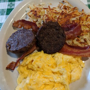 Dick's Uptown Cafe - Eggs hash browns sausage bacon. - Breakfast & Brunch Near Me - Cedar Hill, Texas