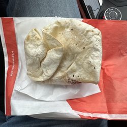 Scooter's Coffee - Spicey sausage burrito...blob