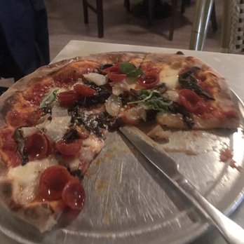 Capizzi - #1 Combination pizza: pepperoni, portobello mushrooms, and onions - Pizza Near Me - New York, New York