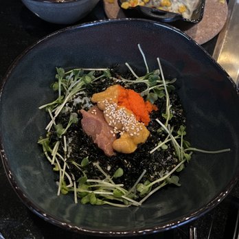 Honest Grill - sea urchin & cod roe rice. - Barbeque Near Me - Centreville, Virginia Honest Grill - sea urchin & cod roe rice. - Barbeque Near Me - Centreville, Virginia