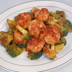 Kennys Carryout - Shrimp broccoli
