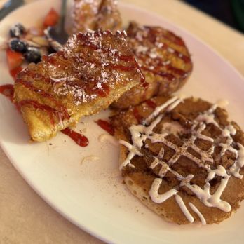Broken Yolk Cafe - Sweet Trio $23.40 - Breakfast & Brunch Near Me - Chula Vista, California Broken Yolk Cafe - Sweet Trio $23.40 - Breakfast & Brunch Near Me - Chula Vista, California