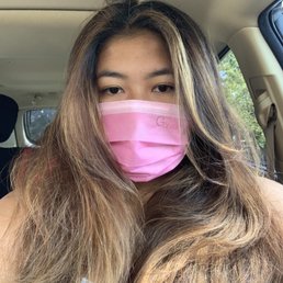 Before getting my hair cut & toned.