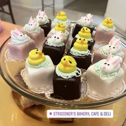 Easter petit fours