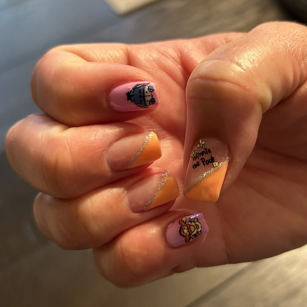 Healthy Nails Spa - Nails by Ben at Healthy Nail Spa Special for baby shower. - Nail Salons Near Me - Temecula, California