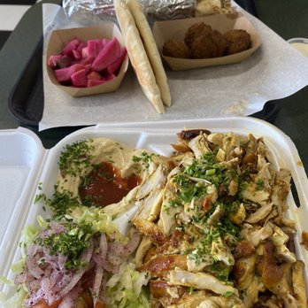 Pita Pockets - Chicken Shawarma Plate , 4 Falafel Balls, Chicken Shawarma Laffa - Middle Eastern Near Me - Northridge, California Pita Pockets - Chicken Shawarma Plate , 4 Falafel Balls, Chicken Shawarma Laffa - Middle Eastern Near Me - Northridge, California