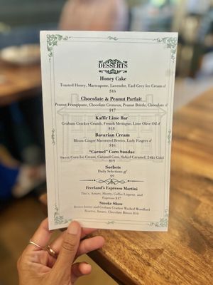 Menu photo 1 Freeland's Restaurant Carmel, IN