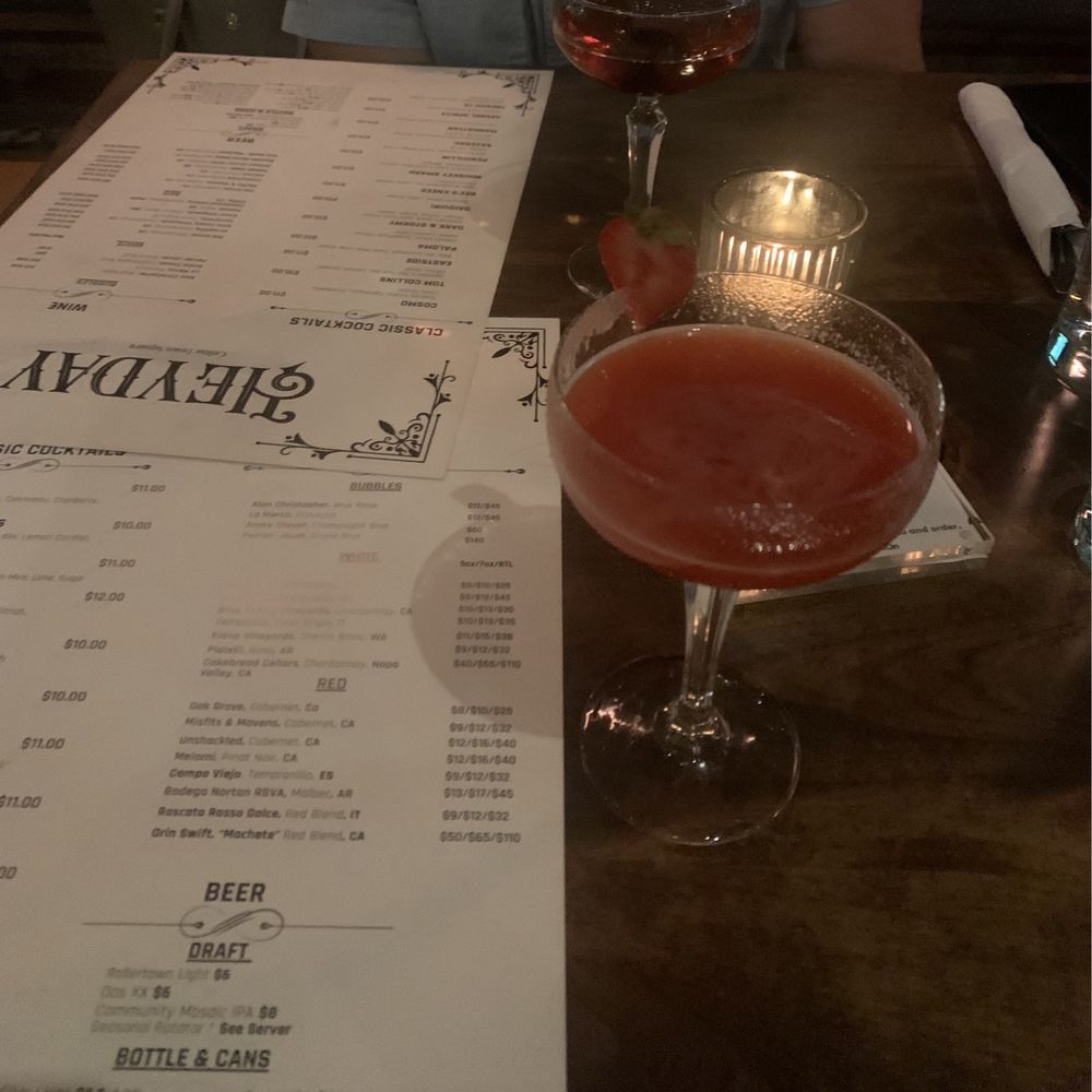 Heyday - Strawberry Fields Forever cocktail - American Near Me - Celina, Texas Heyday - Strawberry Fields Forever cocktail - American Near Me - Celina, Texas