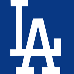 Los Angeles Dodgers cap insignia.