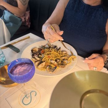 Taverna Sorrentina - Pasta dish with clams I believe - Italian Near Me - Danville, California Taverna Sorrentina - Pasta dish with clams I believe - Italian Near Me - Danville, California